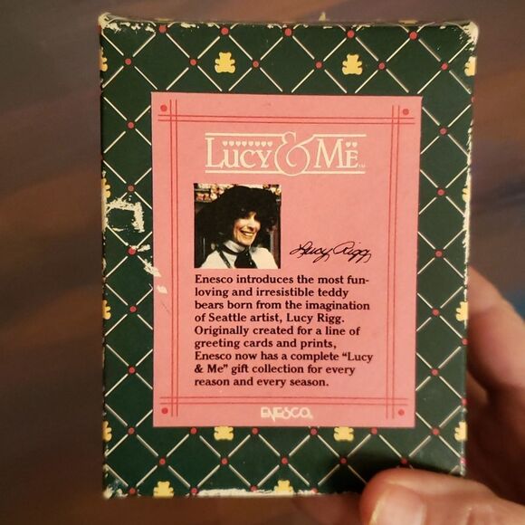 Vintage Enesco Lucy & Me "Angel on a Cloud" Ornament - Picture 8 of 11